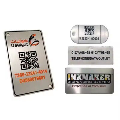 Best-Selling Permanent Adhesive Industrial Metal Tags for Secure Identification