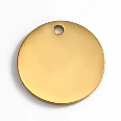 Custom Laser Engraved Blank Metal Pet Tags