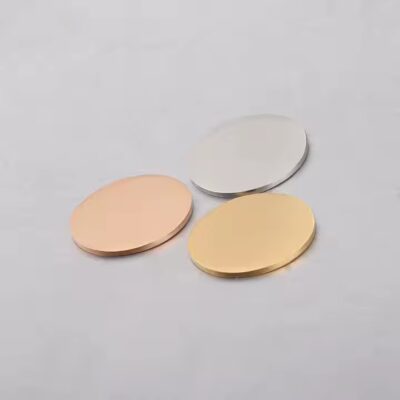 Round Stainless Steel Blank Metal Tags
