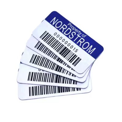 Custom Adhesive Aluminum Asset Tags for Inventory and Property ID
