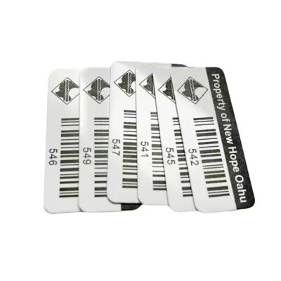 Custom Aluminum Asset Label with 3M Adhesive