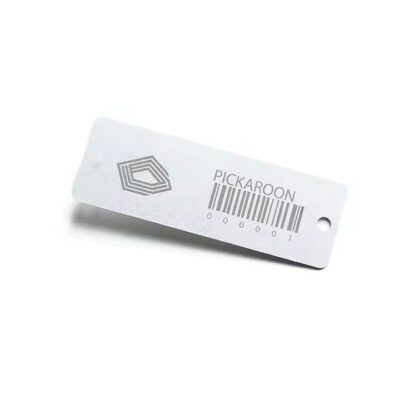 Waterproof Custom Metal Label with Adhesive Backing