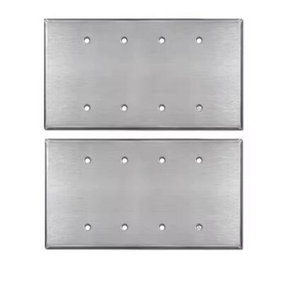 Best-selling stainless steel and aluminum rectangular and square metal tags