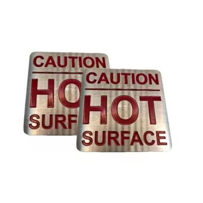 Custom Stainless Steel Industrial Tags for Equipment Identification