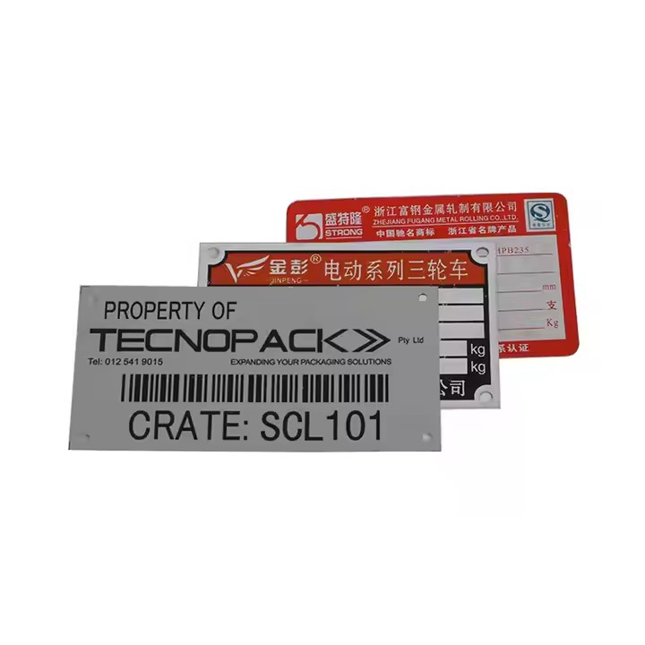 High-Quality Stainless Steel Industrial Metal Tags