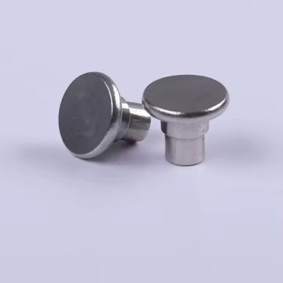 High-quality stainless steel screw-in and rivet mounting tags