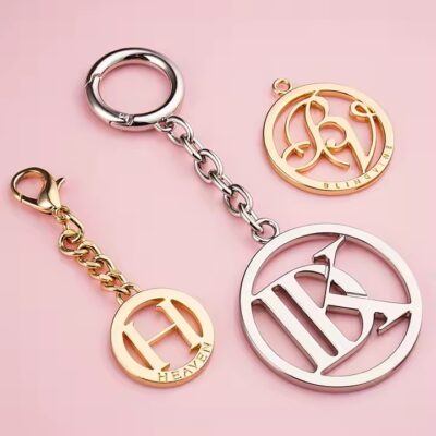 High-Quality Custom Shaped Metal Tags for Handbag Accessories