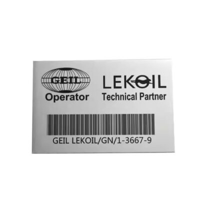 Custom laser-engraved aluminum asset tracking tags