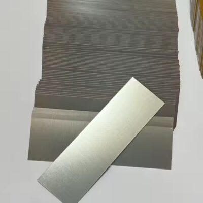 Custom anodized aluminum rectangular and square metal tags