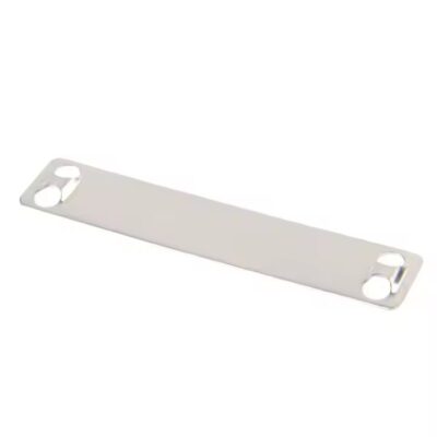 High-quality stainless steel rectangular cable tags for wire marking