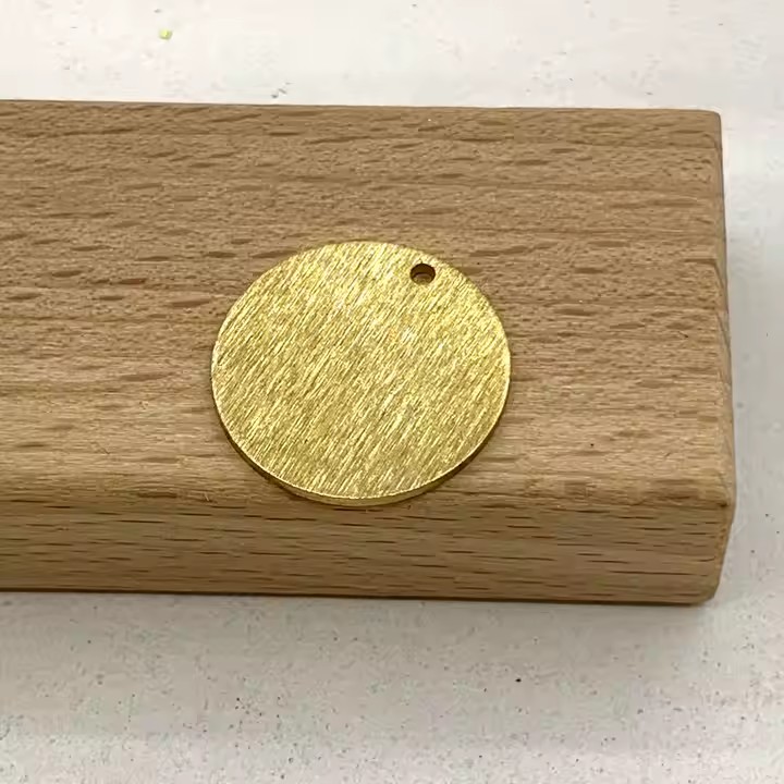 Classic Minimalist Brass and Copper Tags