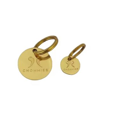 Custom Size Stylish Brass and Copper Tags