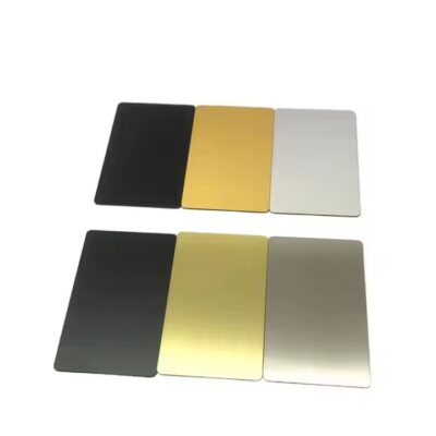 Custom Laser Engraving Blank Metal Tags for Personal or Product Use
