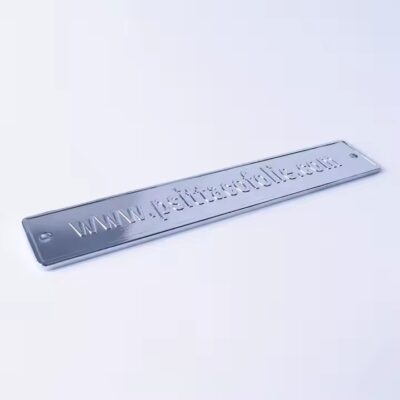 Custom New Etched Metal Tags for Industrial and Brand Use

