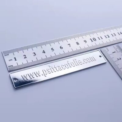 Custom New Etched Metal Tags for Industrial and Brand Use

