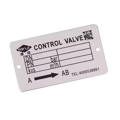 Custom Printed Etched Metal Tags for Industrial and Branding Applications