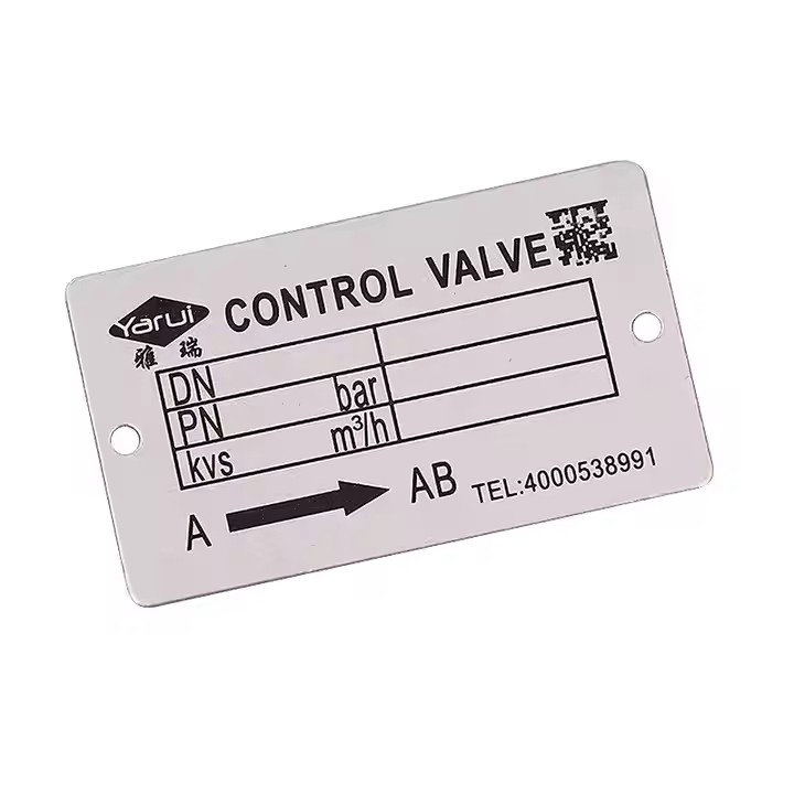 Custom Printed Etched Metal Tags for Industrial and Branding Applications