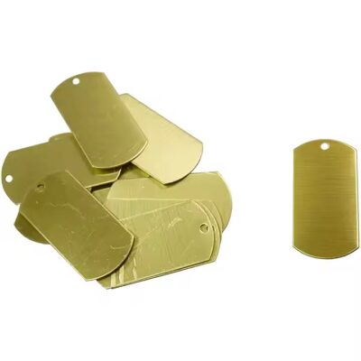 Custom Brass and Copper Product Tags Manufacturer