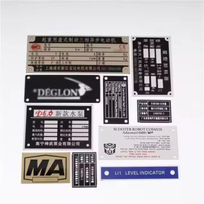 Custom Crafted Industrial Metal Tags with Precision Design for Durable Use