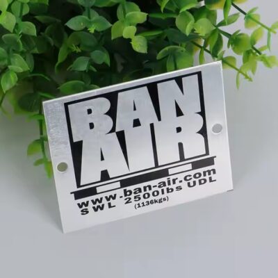 Custom Engraved Aluminum Branding Tags for Premium Products