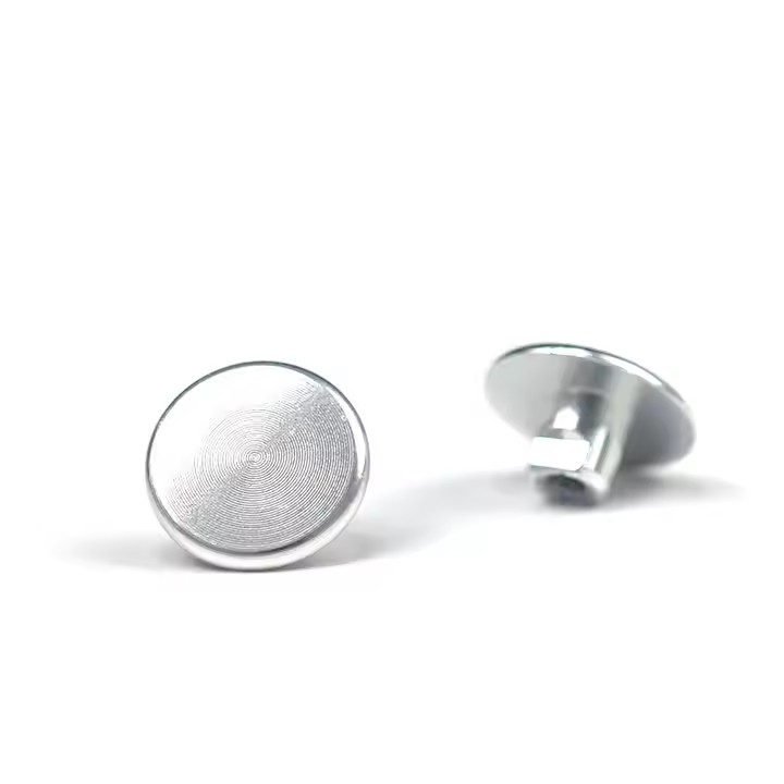 Professional stainless steel screw-in and rivet tags for industrial labeling