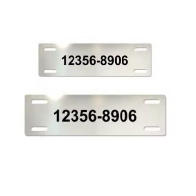 316 stainless steel cable tags for industrial wire identification