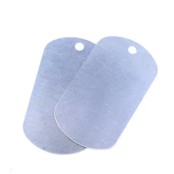 Custom Stainless Steel and Aluminum Valve Tags with Hole