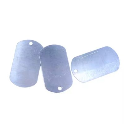 Custom Stainless Steel and Aluminum Valve Tags with Hole