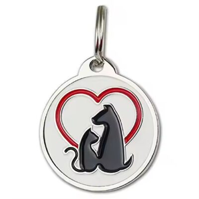 Custom New Style Metal Pet Identification Tag