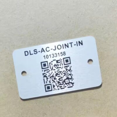 Custom Anodized QR Code Tree Tags for Outdoor Plant Identification