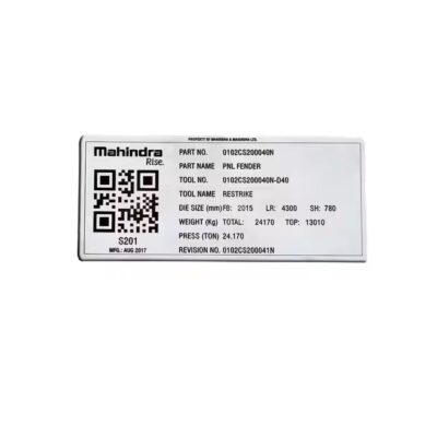 Custom Anodized QR Code Tree Tags for Outdoor Plant Identification