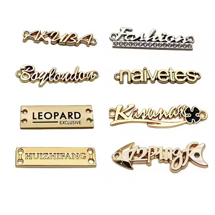 Custom Shaped Metal Tag for Bags and Luggage Accessories
