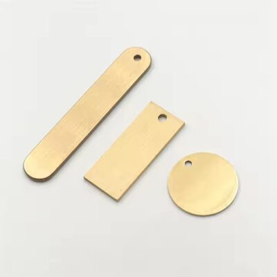 Best-Selling Brass Copper Keychain Pendant Tags for Custom Decoration