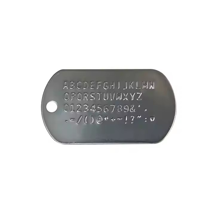 Custom High-Quality Etched Metal Tags for Industrial and Brand Labeling