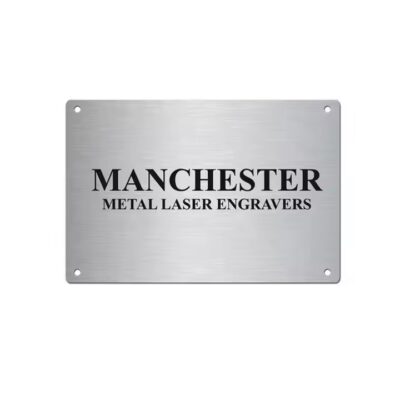 Corrosion-resistant stainless steel etched metal tag for electrical device labeling