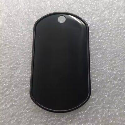 Custom Laser Engraved Stainless Steel Military Dog Tag