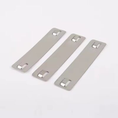 Cable identification tag with tie slots for wire labeling