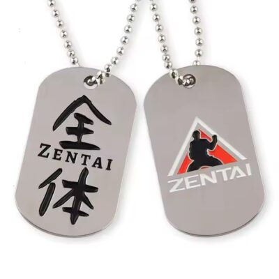 Custom Stainless Steel Fashion Military Dog Tag