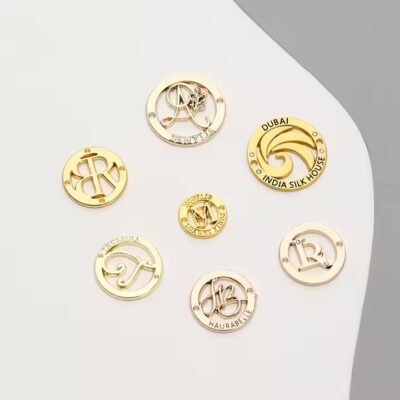 Best-Selling Fashion Metal Tags for Handbags with Custom Shapes