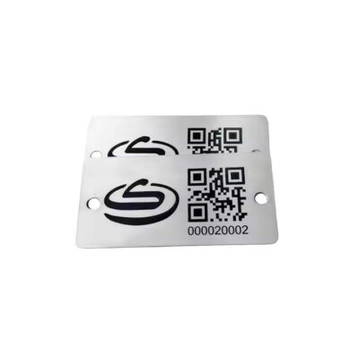 Custom QR Code Metal Tree and Plant Tags