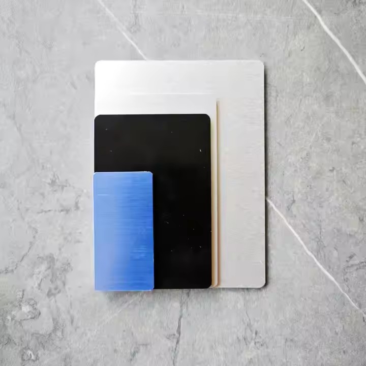 Durable Custom Adhesive Aluminum Instruction Labels