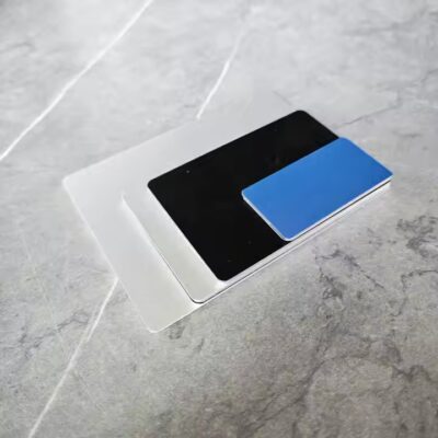 Durable Custom Adhesive Aluminum Instruction Labels