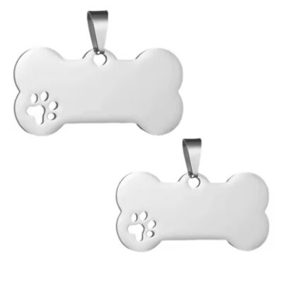 Sublimation Blank Anodized Aluminum Dog Tags for Heat Transfer Printing