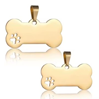 Sublimation Blank Anodized Aluminum Dog Tags for Heat Transfer Printing