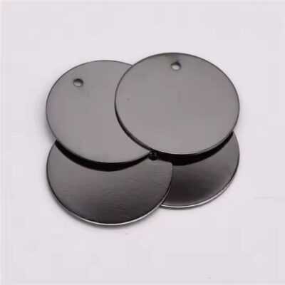 Blank Round Metal Tags for Engraving and Industrial Use